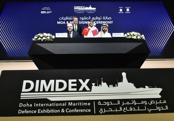 STM-Barzan DIMDEX Fuarı İmza Töreni