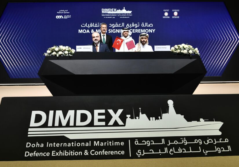 STM-Barzan DIMDEX Fuarı İmza Töreni