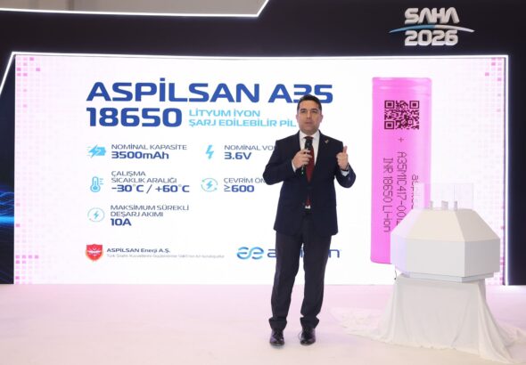 Türk Teknoloji Devi ASPİLSAN, Yeni Nesil A35 Piliyle Dünya Arenasına Çıkıyor